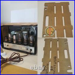 National Vacuum Tube Radio PS-53 1953 Vintage AM Working Genuine Tubes Original