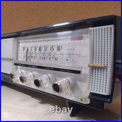 National Vacuum Tube Radio Retro Dx-375 2 Speakers Vintage Am/fm Receiver