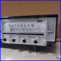 National Vacuum Tube Radio Retro Dx-375 2 Speakers Vintage Am/fm Receiver