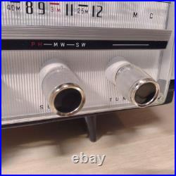 National Vacuum Tube Radio Retro Dx-375 2 Speakers Vintage Am/fm Receiver