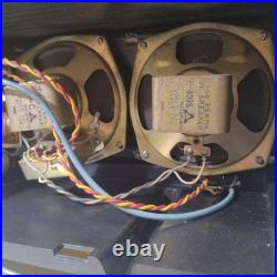 National Vacuum Tube Radio Retro Dx-375 2 Speakers Vintage Am/fm Receiver