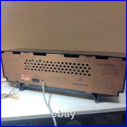 National Vacuum Tube Radio Retro Dx-375 2 Speakers Vintage Am/fm Receiver