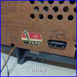 National Vacuum Tube Radio Retro Dx-375 2 Speakers Vintage Am/fm Receiver