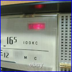 National Vacuum Tube Radio Retro Dx-375 2 Speakers Vintage Am/fm Receiver