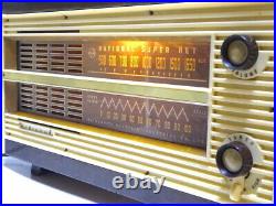 National Vacuum Tube Radio Showa Retro Vintage Antique