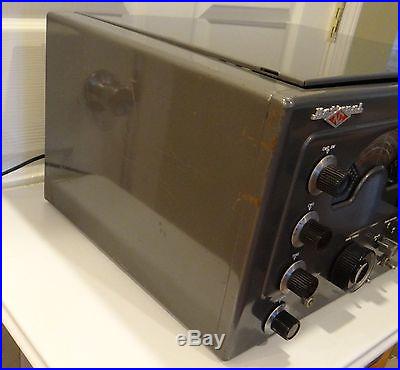Nice Vintage National NC-183D Ham Radio Receiver Amateur Tube