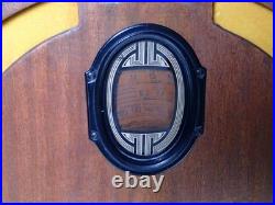 Nice Vintage Philco Model 610 Wood Tombstone Tube Cathedral Radio Working