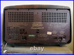 NordMende Turandot 59 Broadcast Receiver Vintage Tube Radio Original Cover