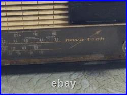 Nova-Tech VHF Aircraft Receiver Radio model 5b TESTED WORKING RADIO Vintage Tube