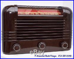 OUTSTANDING CONDITION! RCA 56X Vintage Tube Radio Clean & Works