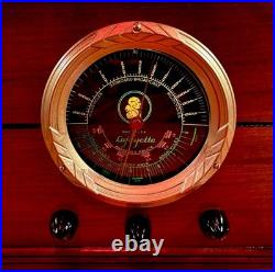 Old Antique Wood Vintage Restored Art Deco Radio Converted to a Bluetooth SPK