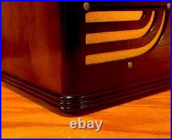 Old Antique Wood Vintage Restored Art Deco Radio Converted to a Bluetooth SPK Old Antique Wood Vintage Restored Art Deco Radio Converted to a Bluetooth SPK