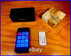 Old Antique Wood Vintage Restored Art Deco Radio Converted to a Bluetooth SPK