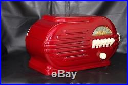 Old Vintage 1940's Belmont Radio 6D-111 Rabbit Partially Restored Bakelite Case