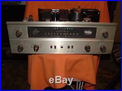 Old vintage receiver amplifier stereo tube (7868) radio (FISHER 400)