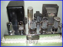 Old vintage tube amplifier radio/amp Craftsmen 500 Ultra fidelity sound system