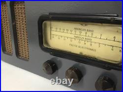 Pacific Electrics Vintage Tube Radio