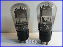 Pair (2) PTT0 French RT Audio Radio Vintage Tube Akin of Western Electric 104D