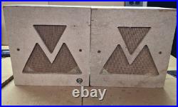 Pair Vintage Tube Radio Speaker Cabinets w Original Speakers Great Plains
