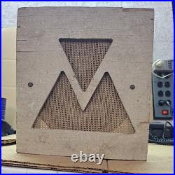 Pair Vintage Tube Radio Speaker Cabinets w Original Speakers Great Plains