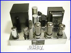 Pair of Vintage Radio Craftsmen 500 Tube Amplifiers / Western Electric - KT