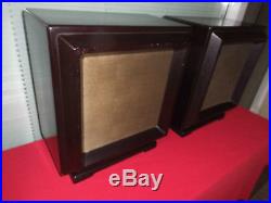 Pair very rar! AEG Gealion Vintage tube radio speaker 1929-1931 fullrange