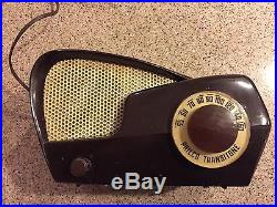 Philco 49-501 Boomerang AM Radio. 1950s Vintage