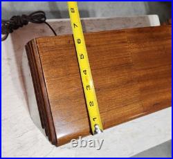Philco Art Deco Table Top Radio Model 38-17 1938 Wooden Cabinet