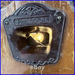 Philco Jr Model 81 Cathedral Tube Radio 1933 Works Superheterodyne Vintage