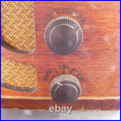 Philco Model 40-140 Wood Tube Table Radio AM and Two SW Bands Circa 1940 Vintage