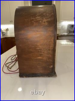 Philco Tombstone Table Top Tube Radio Antique Vintage Wood