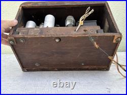 Philco Vintage 5-tube AM/Police band radio introduced In 1938 Model 38-62