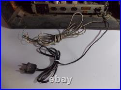 Philips Vintage B5X84A Tube Radio for parts or repair. AS IS