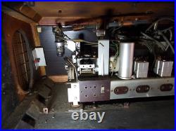 Philips Vintage B5X84A Tube Radio for parts or repair. AS IS