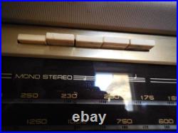 Philips Vintage B5X94A/64 Tube Radio for parts or repair. AS IS. Power On Tested