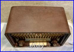 Phillips Vintage German BD263U Tube Short Wave Radio. Untested Sold As Is