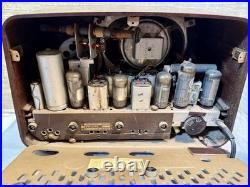 Phillips Vintage German BD263U Tube Short Wave Radio. Untested Sold As Is