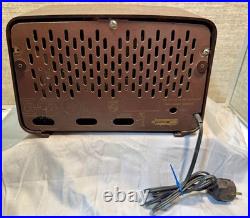 Phillips Vintage German BD263U Tube Short Wave Radio. Untested Sold As Is