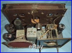 Pre-war Restored 1941 Vintage Zenith Model 5D610 Antique Tube Working AM Radio