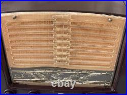 RARE 1952/1953 Vintage Philips BX320A Bakelite Tabletop Tube Radio- Belgium Made