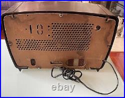 RARE 1952/1953 Vintage Philips BX320A Bakelite Tabletop Tube Radio- Belgium Made