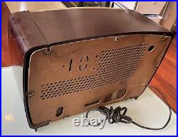 RARE 1952/1953 Vintage Philips BX320A Bakelite Tabletop Tube Radio- Belgium Made