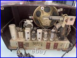RARE 1952/1953 Vintage Philips BX320A Bakelite Tabletop Tube Radio- Belgium Made
