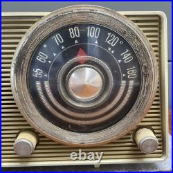RARE 1959 WORKING Motorola AM Tube Radio Model A12N VTG retro Tube prop