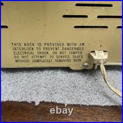 RARE 1959 WORKING Motorola AM Tube Radio Model A12N VTG retro Tube prop