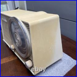 RARE 1959 WORKING Motorola AM Tube Radio Model A12N VTG retro Tube prop