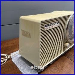 RARE 1959 WORKING Motorola AM Tube Radio Model A12N VTG retro Tube prop