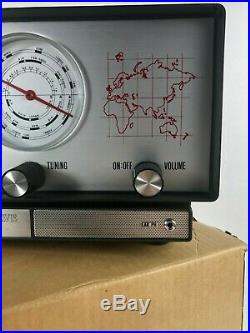 RARE 1970 Vintage Unelco Model 1914 Overseas Shortwave All Bands Tube RadioNEW