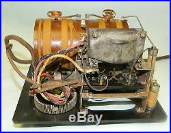 RARE ANTIQUE VINTAGE 1924 RCA RADIOLA MODEL III GOOD WD-11 & C-11 RADIO TUBES