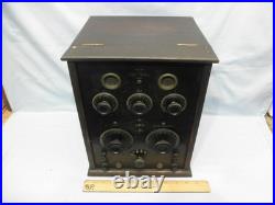 RARE & Excellent 1923 AIR-WAY TYPE F Four Tube Radio- RADIOORPHANAGE